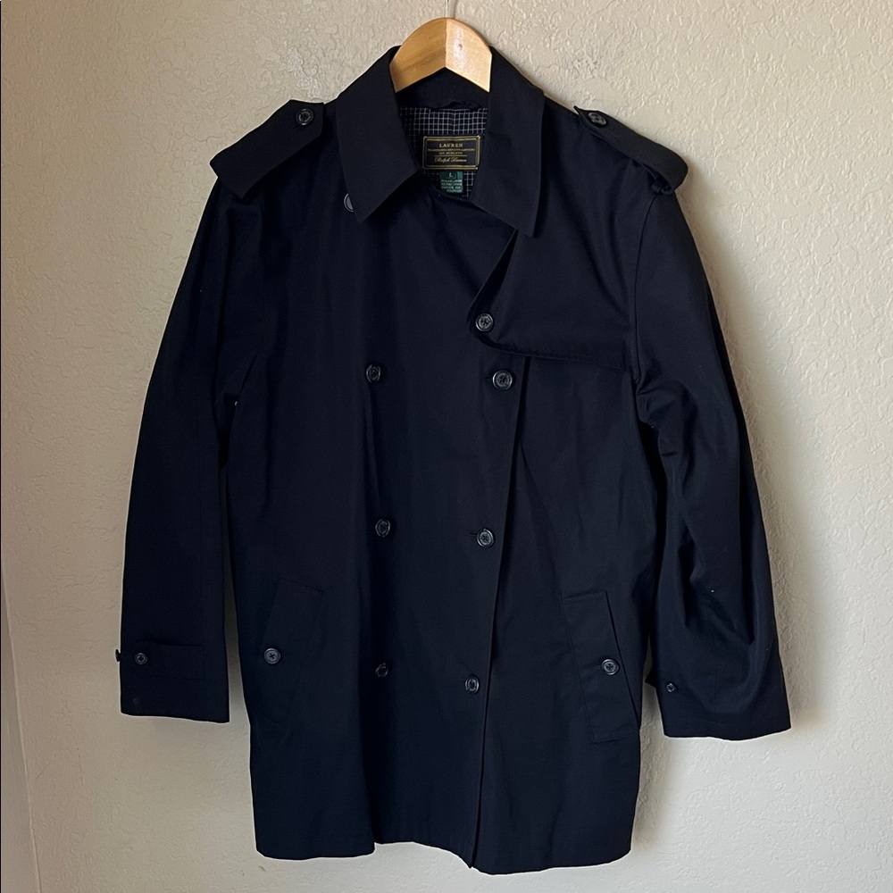 Ralph Lauren vintage  black double breasted coat